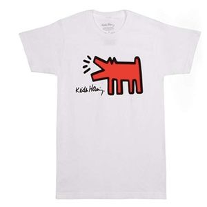Barking Dog by Keith Haring - Cotton Tee 2XL